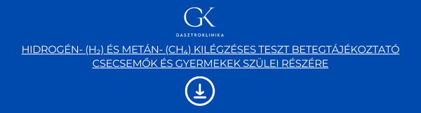 HIDROGÉN- (H₂) ÉS METÁN- (CH₄) KILÉGZÉSES TESZT BETEGTÁJÉKOZTATÓ FELNŐTTEK RÉSZÉRE